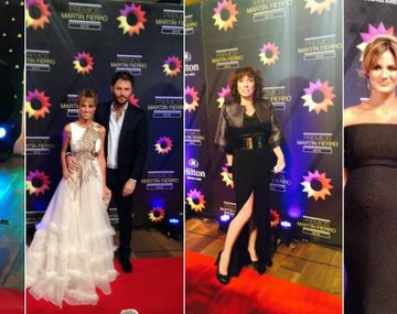 Martín Fierro 2016: Mirá el look de los famosos en la alfombra roja