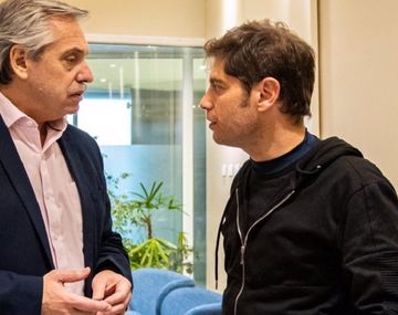 Alberto Fernández y Axel Kicillof