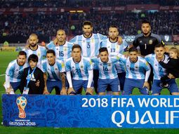 Así formaba Argentina para enfrentar a Venezuela