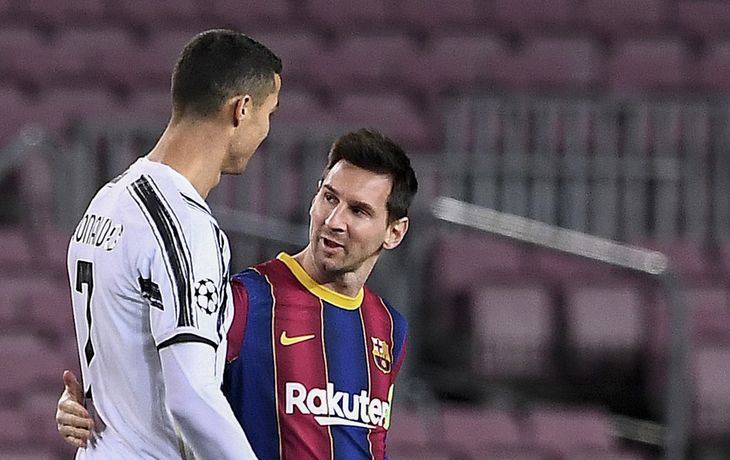 Goleada de la Juventus de Cristiano Ronaldo al Barcelona de Lionel Messi