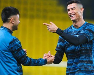 El posteo de Cristiano Ronaldo y la divertida respuesta del Pity Martínez