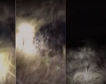 misteriosas luces y manchas en Villa María, Córdoba