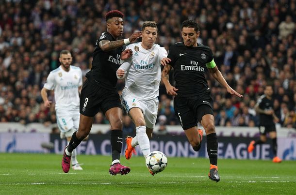 Ronaldo marcó dos goles en el triunfo del Real Madrid ante el PSG
