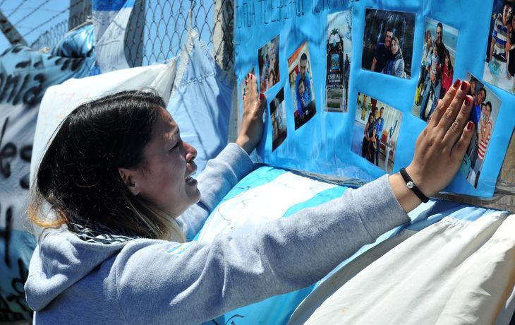 El reclamo de los familiares del ARA: De nuestro Presidente no conseguimos respuesta