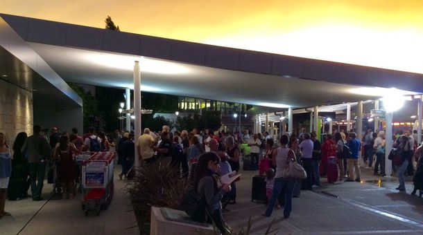 Amenaza de bomba en Ezeiza