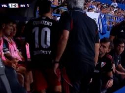 todo mal en river: por que quintero salio reemplazo antes del entretiempo ante velez todo mal en river: por que quintero salio reemplazo antes del entretiempo ante velez