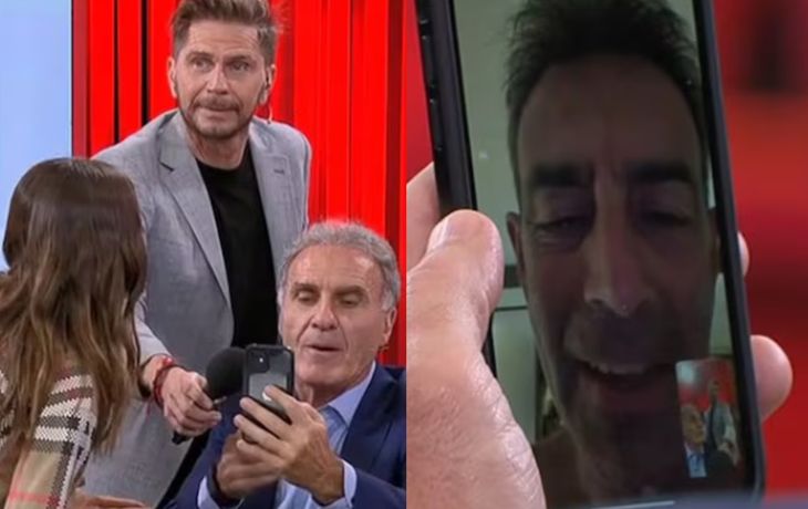 Insólito: Ruggeri y un viejo rival de Inglaterra protagonizaron un cruce con pedido por Malvinas incluido