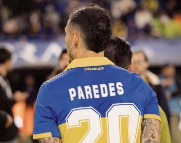 El número que usará Paredes en su vuelta a Boca: cuáles ya utilizó