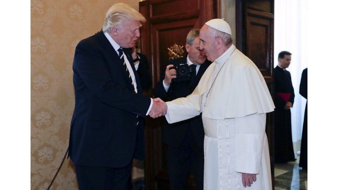 Por Primera Vez El Papa Francisco Se Reunió Con Trump En El Vaticano