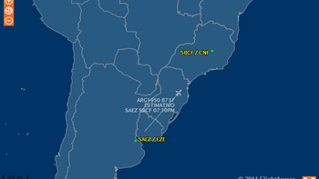 para alentar de cerca: segui el vuelo de la seleccion rumbo a brasil para alentar de cerca: segui el vuelo de la seleccion rumbo a brasil