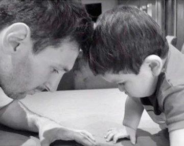 Messi y el regalo más tierno para su hijo