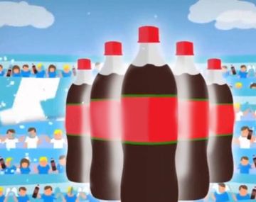 Una botellita de gaseosa tiene más azúcar que la diaria recomendada