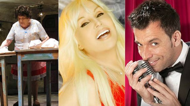 Susana Giménez, Antonio Gasalla y Martín Bossi: líderes del teatro porteño