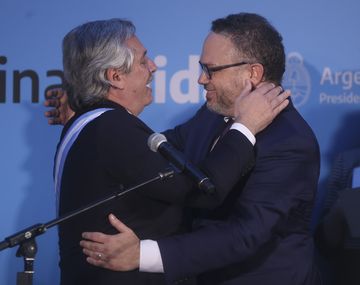 Alberto Fernández recibió a Matías Kulfas en Casa Rosada