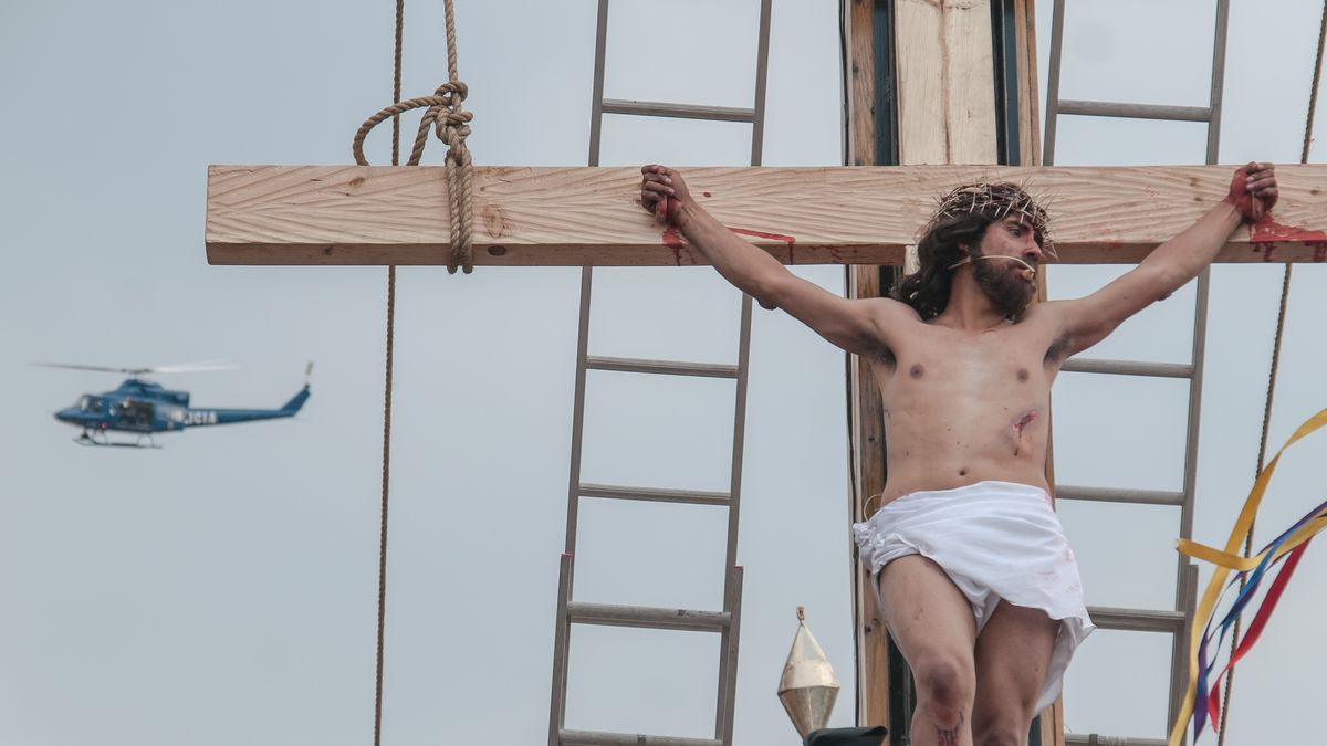 Una nueva edición de la Pasión de Cristo en Iztapalapa.