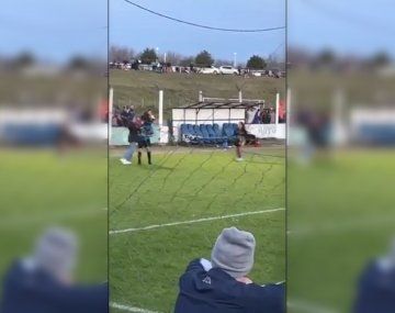 Salvaje agresión a un árbitro en un partido del fútbol amateur