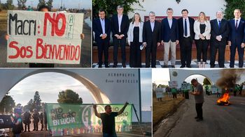 Gremialistas bloquearon en el acceso al Aeropuerto de Viedma Gremialistas bloquearon en el acceso al Aeropuerto de Viedma