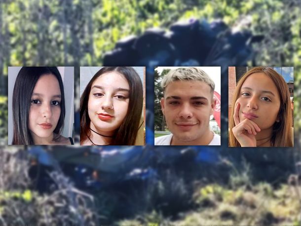 Sabrina Correa (17), Lola Gironacci (17), Ramiro Tripiana (24) y Zaira Lunge (17), las víctimas de la tragedia de Casilda Sabrina Correa (17), Lola Gironacci (17), Ramiro Tripiana (24) y Zaira Lunge (17), las víctimas de la tragedia de Casilda
