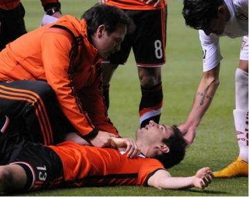 Lucas Alario y otra lesión en el hombro que lo puede dejar sin Mundial