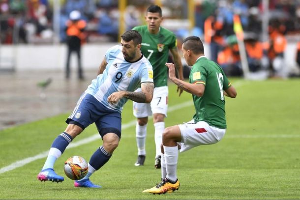 Pratto en la Selección Argentina - Crédito: @Argentina