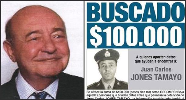 Detuvieron en Jujuy a un represor prófugo por el que ofrecían 100.000 pesos de recompensa