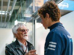 un respaldo con mensaje incluido: la vision de ecclestone sobre el futuro de colapinto un respaldo con mensaje incluido: la vision de ecclestone sobre el futuro de colapinto