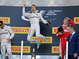 Imparable: Nico Rosberg se quedó con el Gran Premio de Rusia
