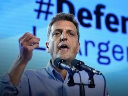 Massa dejó la avenida del medio