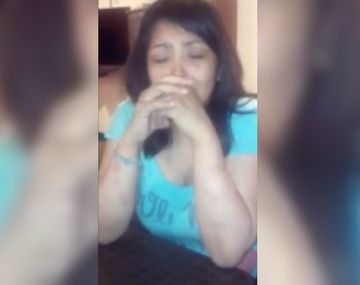 A través de un video, Natalia Tolay acusó a su ex pareja de  agredirla  físicamente y acosarla.
