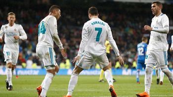 Gol de Cristiano Ronaldo para Real Madrid - Crédito: @realmadrid Gol de Cristiano Ronaldo para Real Madrid - Crédito: @realmadrid