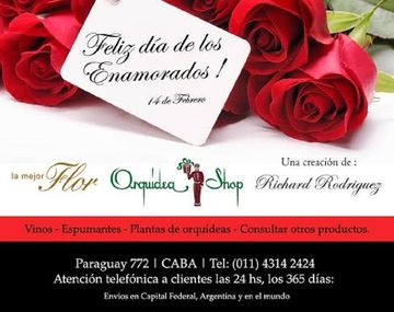 Celebrá San Valentín con Orquídea Shop