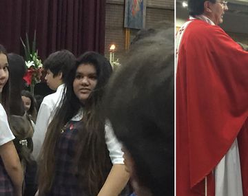 El domingo de Rial con su hija Morena