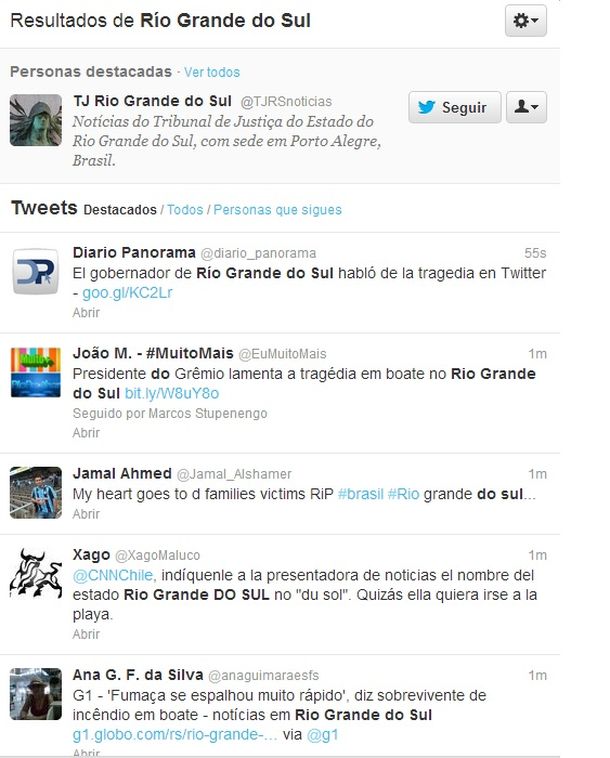 Las repercusiones en las redes sociales por la tragedia en Brasil