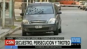 secuestro, persecucion y tiroteo en devoto secuestro, persecucion y tiroteo en devoto