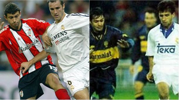 River jugó cuatro partidos y Boca uno en el estadio Santiago Bernabéu