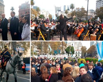 Cerraron Plaza de Mayo para evitar las protestas antes del Tedeum