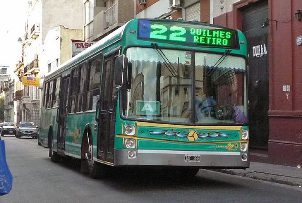 Colectivo de la línea 22
