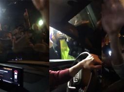 Locura por Messi tras el triunfo del Barcelona Locura por Messi tras el triunfo del Barcelona