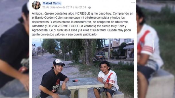 Facebook de Mabel Camu