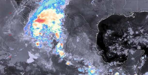 Raymond ya afecta México este sábado 11 de octubre de 2025.