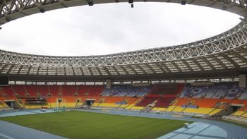 El estadio Nacional de Luzhniki, escenario del partido inaugural y de la final de Rusia 2018 El estadio Nacional de Luzhniki, escenario del partido inaugural y de la final de Rusia 2018