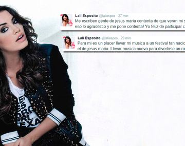 Lali Espósito respondió a las críticas por su show en Jesús María