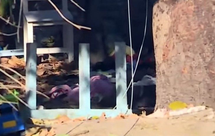 Denuncian que de la casa de Florencio Varela donde mataron a Brenda, Lara y Morena se llevaron bolsas