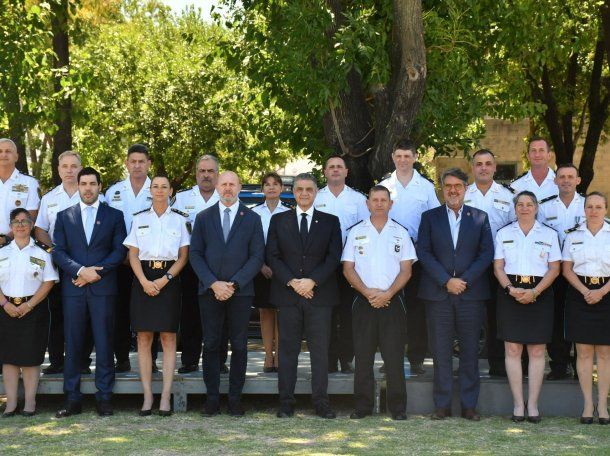 Jorge Macri presentó a la nueva cúpula de la Policía de la Ciudad.