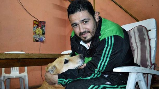 &nbsp;Jesús Hueche &nbsp;y su perro