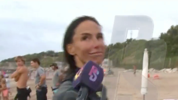 tenso momento de maria susini con un cronista en pleno escandalo con arana tenso momento de maria susini con un cronista en pleno escandalo con arana