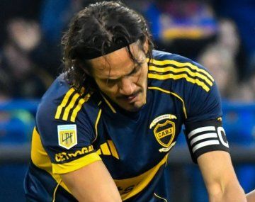 La respuesta de Cavani a los silbidos en la cancha de Boca: A seguir