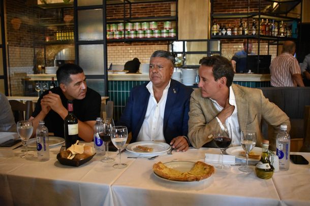 Chiqui Tapia organizó un almuerzo de camaradería en la previa de los clásicos