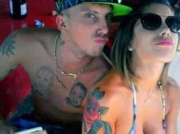 El Polaco y su ex, Valeria Aquino El Polaco y su ex, Valeria Aquino