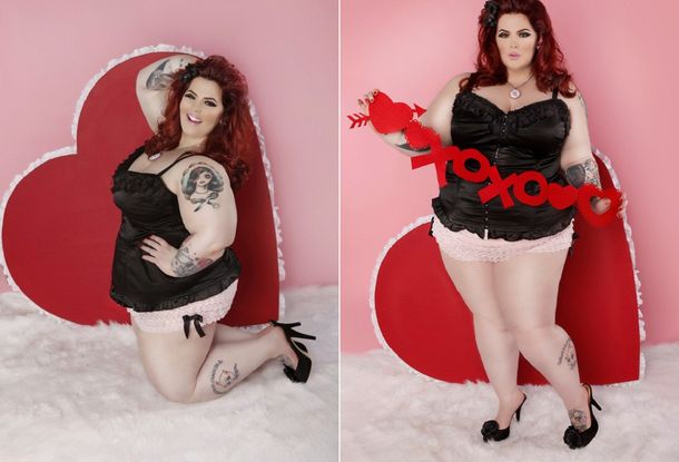 Una modelo que pesa 120 kilos se convirtió en la nueva estrella de la moda